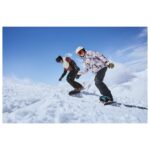 CRIVIT Women's/Men's Ski and Snowboard Helmet (M/L, White/Black) - Image 2