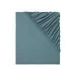 LIVARNO home Fitted sheet 180-200 x 200 cm (Petrol)