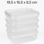 KEEEPER Set of 5 Plastic Storage Boxes - Image 2