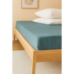 LIVARNO home Fitted sheet 180-200 x 200 cm (Petrol) - Image 2