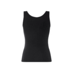 ESMARA Women's fine ribbed tank top (black, XL (48/50)) - Image 3
