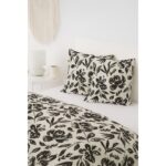 LIVARNO Set of 2 satin microfiber pillow covers, 40x40 cm, - Image 2