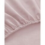 Livarno home Jersey fitted sheet, 140–160 x 200 cm (pink) - Image 3