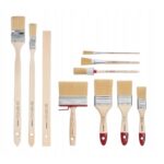 PARKSIDE 10-piece Precision Artificial Bristle Paint Brush Set