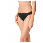 ESMARA Women's Briefs with Lace, 2 Pairs L 44/46 Black - Image 2