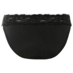 ESMARA Women's Briefs with Lace, 2 Pairs L 44/46 Black - Image 3