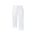 ESMARA Women's Cotton Trousers, White