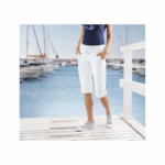 ESMARA Women's Cotton Trousers, White - Image 2