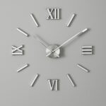 AURIOL® Wall Clock for Finishing, Ø 90 – 120 cm (Roman numerals)