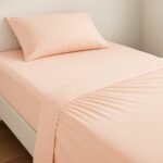 LIVARNO home Stretch jersey sheet, 180 – 200 x 200 cm (rose) - Image 2