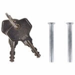 Lockable window handle (silver) - Image 2