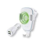 TRONIC Smartphone car holder with QI® charger, 10W - Image 2