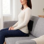 LIVARNO home Neck pillow/Half-cylinder pillow (black, half-cylinder) - Image 2