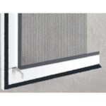 LIVARNO home Aluminum insect screen for window, 100 x 120 cm (white) - Image 3