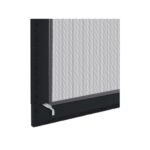 LIVARNO home Aluminum insect screen for window, 100 x 120 cm (anthracite) - Image 3