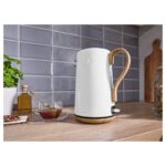 SILVERCREST Kettle SWKH 3100 A1, 1.7L, White - Image 2