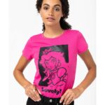SUPER MARIO Damen-T-Shirt – Pink cotton shirt - XL - Image 4