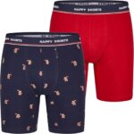 Men's two-piece boxer shorts, Happy Shorts brand