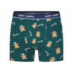 HAPPY SHORTS Men's Christmas Boxer Shorts 2-Pack XL - Image 2