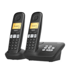 GIGASET A275 A Duo cordless phone set with 2 handsets and answering machine