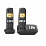 GIGASET A275 A Duo cordless phone set with 2 handsets and answering machine - Image 2