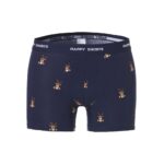 Happy Shorts Men's Christmas Boxers in Gift Box, 2 Pieces (Blue, M) - Image 3
