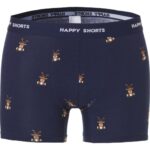 Happy Shorts Men's Christmas Boxers in Gift Box, 2 Pieces (XL, Blue) - Image 3