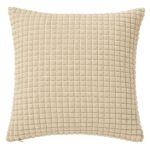 MERADISO Set of 2 soft textured cushion covers.