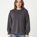 ESMARA Women’s Sweater (Gray, L) - Image 2