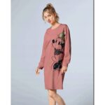 DISNEY Women’s Nightshirt (Minnie Mouse, Pink, XS) - Image 2