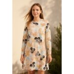 DISNEY Women’s Nightshirt (Mickey Mouse, White, L) - Image 2