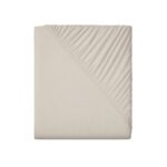LIVARNO home Stretch jersey sheet, 90 – 100 x 200 cm (pale grey)