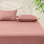 LIVARNO home Percale fitted sheet, 90 – 100 x 200 cm - Image 2