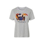 FRIENDS Women's T-shirt (S, gray)