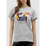 FRIENDS Women's T-shirt (S, gray) - Image 2