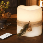 LIVARNO Short Real Wax LED Candle - Image 2