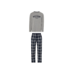 LIVERGY® Men's pajamas (L (52/54), gray)