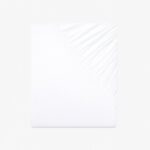 LIVARNO home Stretch jersey sheet, 140-160 x 200 cm (white)
