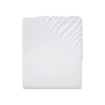 LIVARNO home Fleece fitted sheet, 140 – 160 x 200 cm (white)