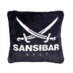 SANSIBAR decorative pillow, 50 x 50 cm (navy blue) /O