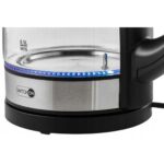 SWITCH ON Electric kettle 2000-2400w 1.7 l black temperature adjustment - Image 2