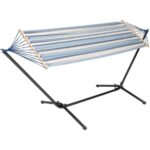 Livarno Hammock with Frame, Blue Stripes
