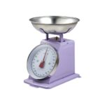 BERGNER retro kitchen scale, 5 kg (lavender) - Image 2
