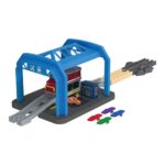 PLAYTIVE Wooden Train & Railway Toy Set