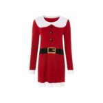 ESMARA Women's Red Christmas Dress M
