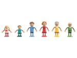 Playtive Bendy Dolls - Dollhouse Accessories - 6-piece