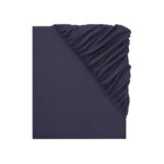 LIVARNO home Fitted sheet, 90 – 100 x 200 cm (dark blue)