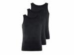 LIVERGY® Men's Cotton Tank Top, 3 Pieces LARGE