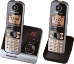 Panasonic KX-TG6722 DECT Telephone Black