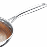 MasterPro Giro Set of 2 Stainless Steel Non-stick Frying Pan 20cm/26cm Silver - Image 3
